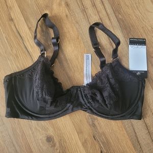 Sofia Vergara Black Unlined Demi Bra
